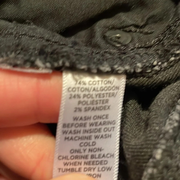 Loft women’s jeans 30 10 curvy skinny mid rise ankle black vintage pants stretch - Picture 7 of 8